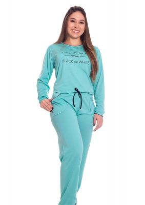 Pijama Renda Verde Capri - Plus Size Verde