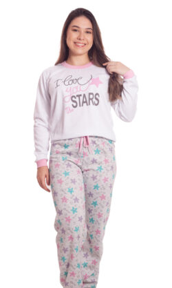 pijama-flanelado-feminino-stars