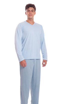 pijama-masculino-longo-em-malha-poliviscose-com-blusa-lisa-e