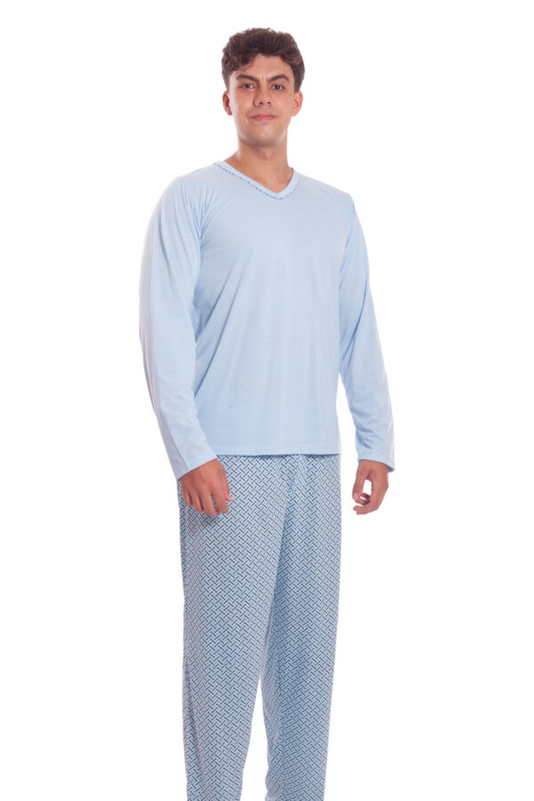 pijama-masculino-longo-em-malha-poliviscose-com-blusa-lisa-e