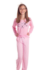 pijama-longo-em-poliviscose-infantil-menina-gatinho-poa