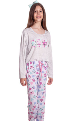 pijama-mae-e-filha-feminino-inverno-malha-estampado-gatinhos