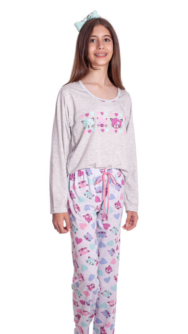 pijama-mae-e-filha-feminino-inverno-malha-estampado-gatinhos