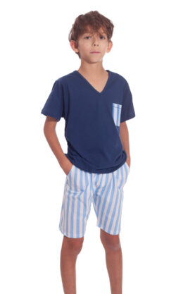 pijama-infantil-masculino-familia-em-algodaocom--bermuda-lis