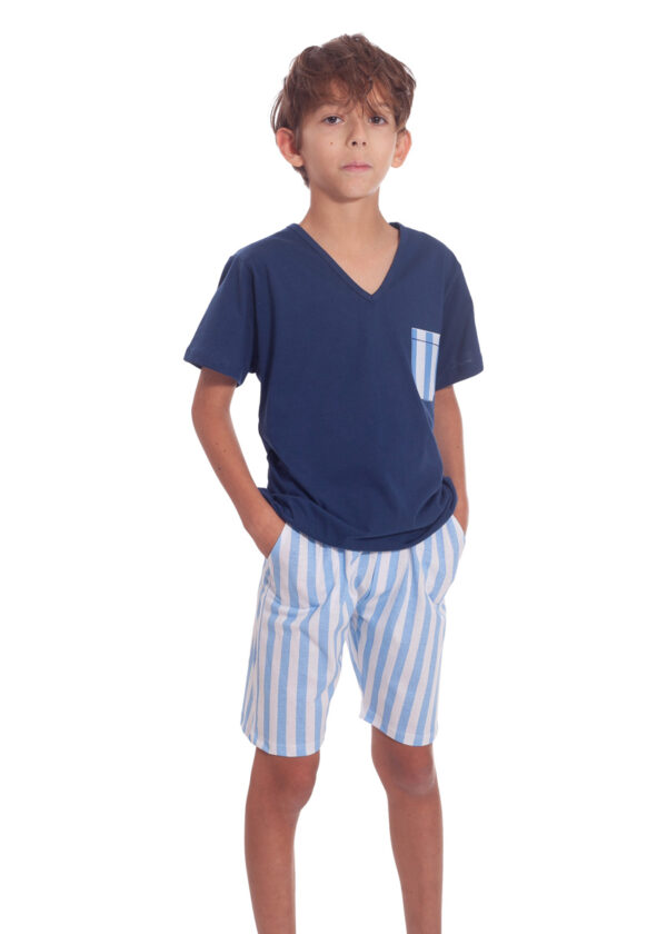 pijama-infantil-masculino-familia-em-algodaocom--bermuda-lis