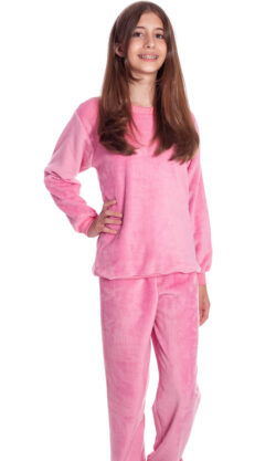 conjunto-de-inverno-infantil-–-pijama-liso-peluciado-quentin