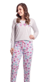 pijama-feminino-mae-e-filha-gatinhos---longo,-confortavel-e-